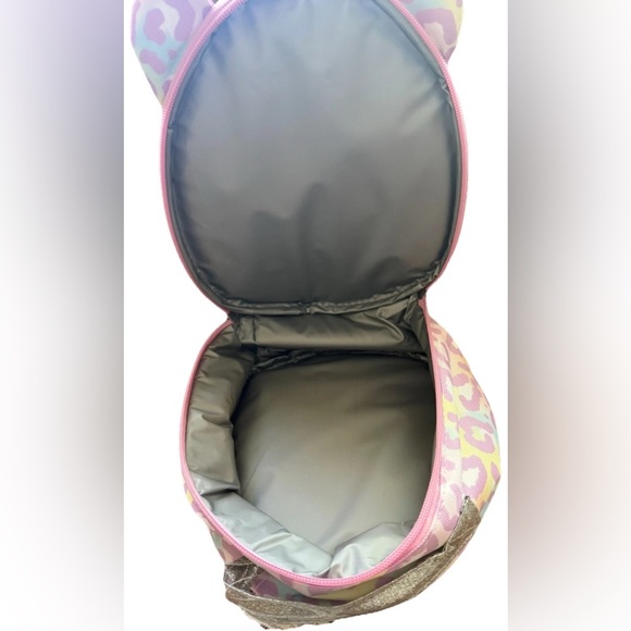 Squishmallows Michaela Pastel Leopard Lunch Bag Insulated NWT - Picture 3 of 3